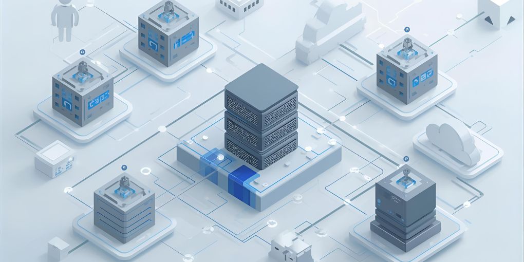 IT-Umgebung abstrakt